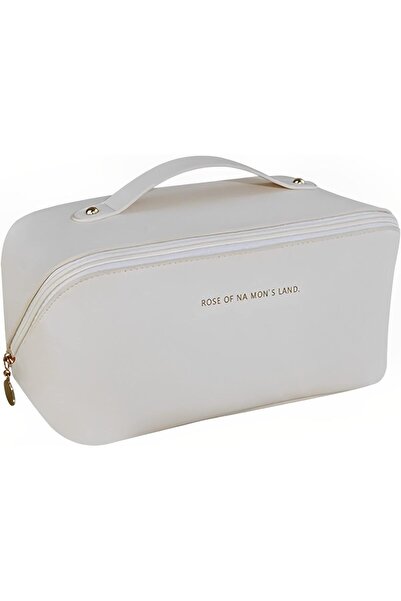 Arabest Travel Cosmetic Bag, Multifunctional Makeup Bag, Waterproof Large-Cap...