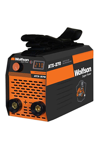 Wolfson Aparat de sudura ATX-270, MMA 120A, afisaj electronic LCD, Invertor t...