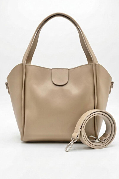 TOFİSA Жіноча сумка через плече з норкової штучної шкіри - 28317-VIZON