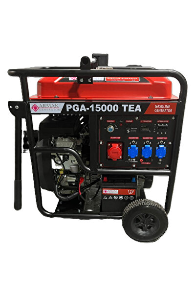 Armak PGA-15000 MEA 15 KVA BENZİNLİ MONOFAZE PORTATİF JENERATÖR