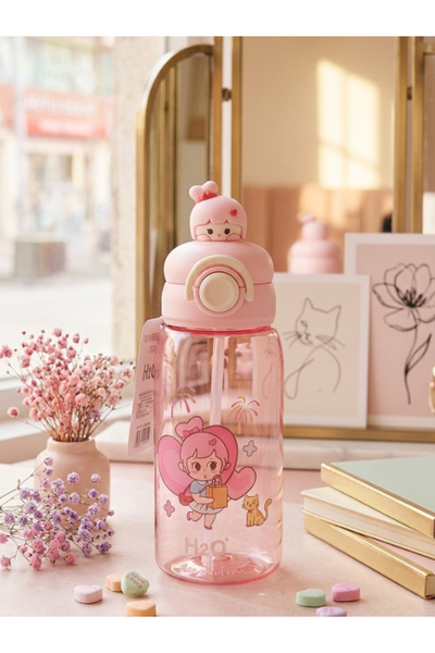 Tohana H2O Cute Figured Polycarbonate Flask 700 ml