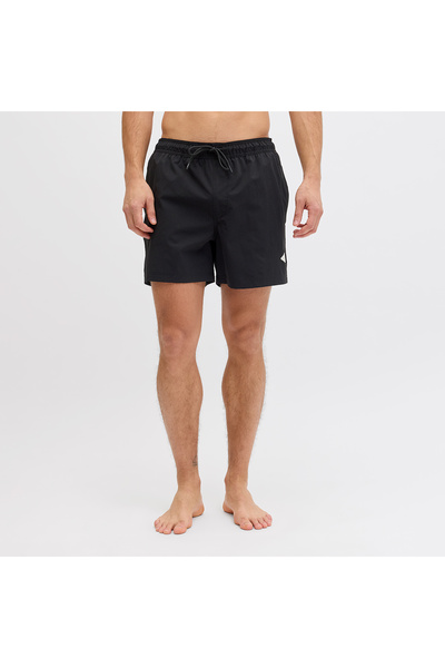 Jack & Jones Jack&Jones Maui Tropic Μονόχρωμο Κανονικό Ανδρικό Μαύρο Μαγιό