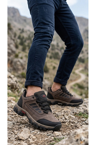 İNSETTO Erkek Bot İçi Polar Kaydırmaz Termo Taban Kışlık Bağcıklı Outdoor Tre...