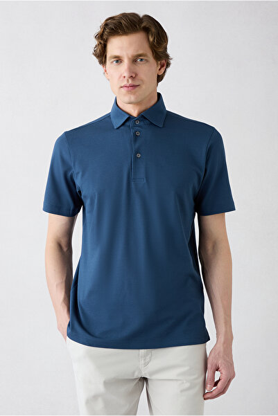 Kiğılı Бавовняна сорочка-поло звичайного крою на ґудзиках