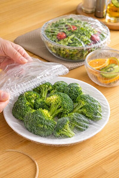 İLİVA 100 قطعة من الأواني والصحون العملية للحفاظ على النضارة| غطاء طعام متعدد...