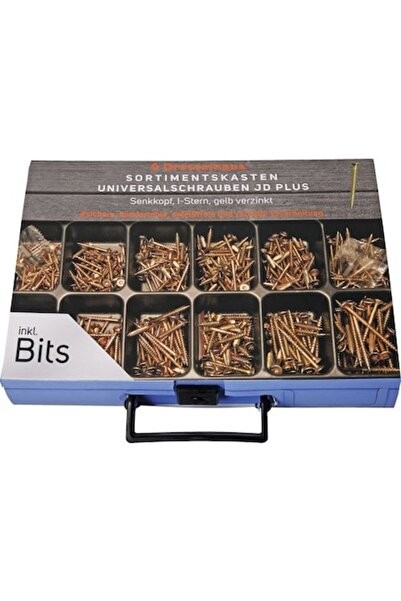 DRESSELHAUS Set de șuruburi universale cu cap Torx