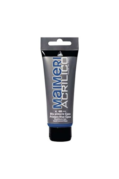 Maimeri Acrylic Color, Primary Blue - Cyan, 75 ml, Acrilico