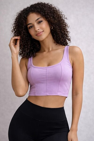 bb butik basic Βενετία Κροπ Τοπ (Ολόσωμο Λύκρα) RG3435