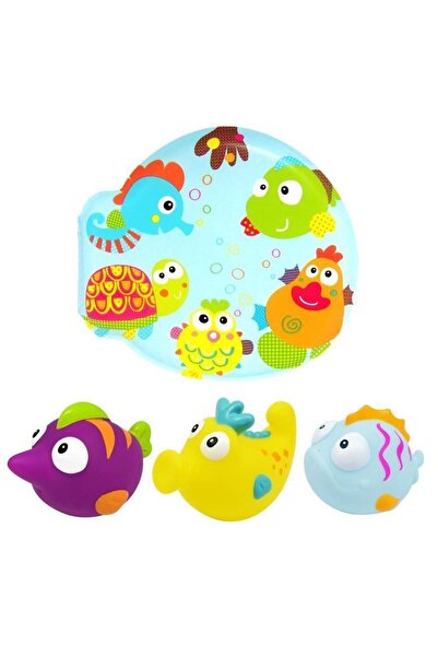 Evelise ESCABBO Βιβλίο Υποβρύχιος Κόσμος και σετ 3 παιχνιδιών μπάνιου 37040