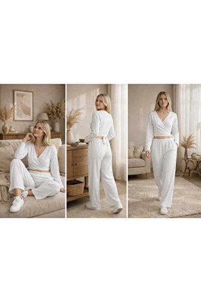 BRLKN Σετ με δέσιμο στη μέση, επάνω και κάτω μέρος BURUMUK