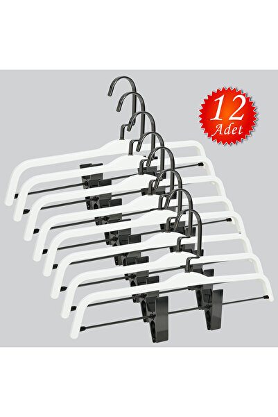 NYN Дерев'яна прищіпка для одягу (чорний нікельований гачок) Вішалки для штан...