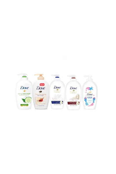 Dove Promo Pack 5 x Liquid Soap 250ml