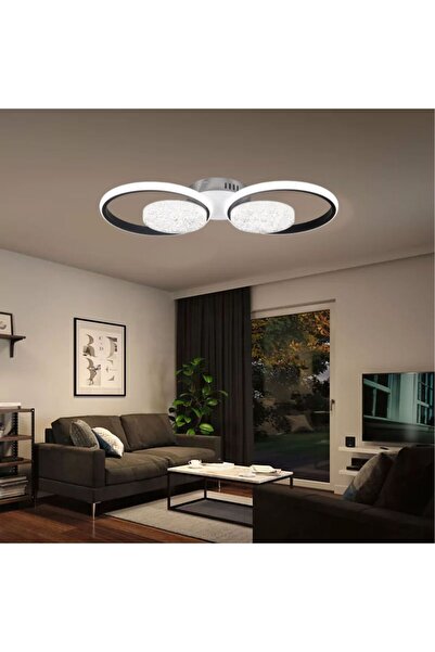 Luxera Lighting LED CHANDELIER EDERA 4 CIRCLES 60W 5000LM 3000K-6500K 560*260...