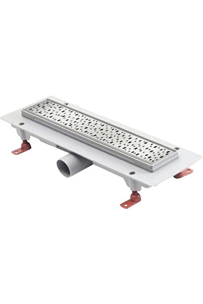 MCH Sifon de duș pătrat cu grătar din oțel inoxidabil lucios 350 mm