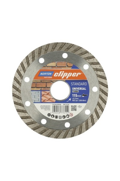 Norton Disc diamantat universal Ø115x22,23mm