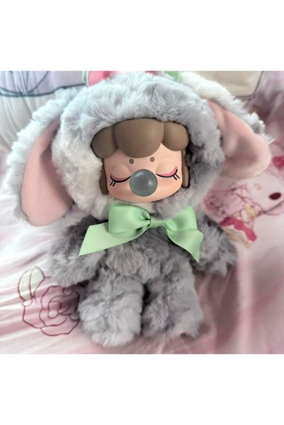 ZİVENTA Nanci Shining Bunny Eared Nancy Plush Figure Toy Cute Rabbit Doll Collectible Lover Gift