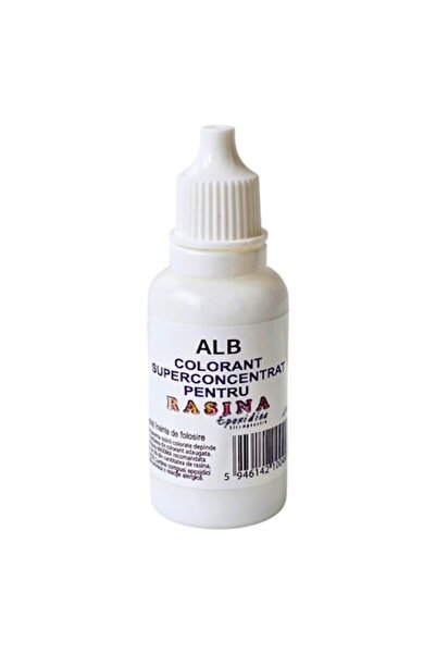 Deve Colorant alb superconcentrat 20ml pentru rășină epoxidică, Art Line