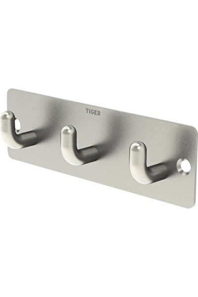 Tiger Pinky Stainless Steel Hanger with 3 Hooks