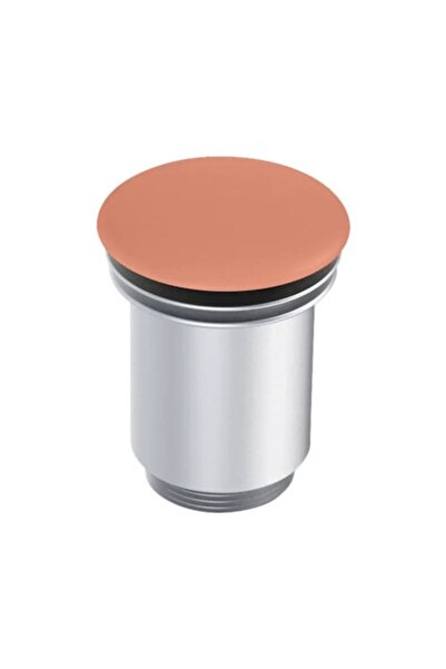 Jungborn Drain Valve 1 1/4" for Sink Without Overflow Terra Pink Matte