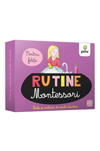 Gama Montessori daily routine for little girls – Educational and decorative w...