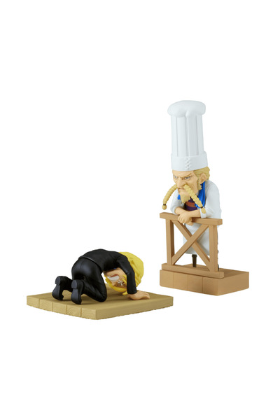 Banpresto ون بيس - سانجي وزيف-2 - مجسم قابل للتجميع من سلسلة لوج ستوريز