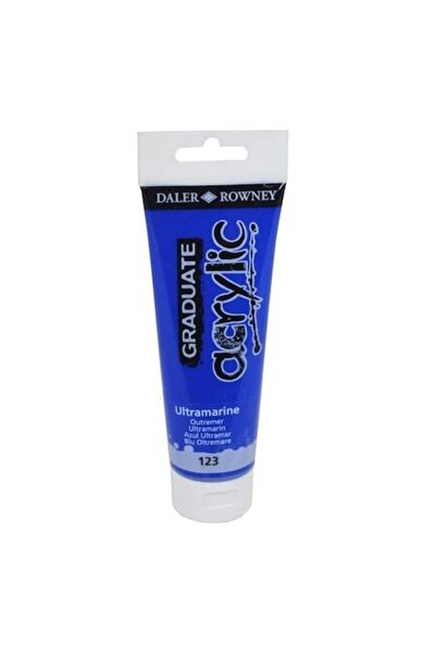 Daler Rowney Graduate Acrylic Color - Ultramarine - 120 ml