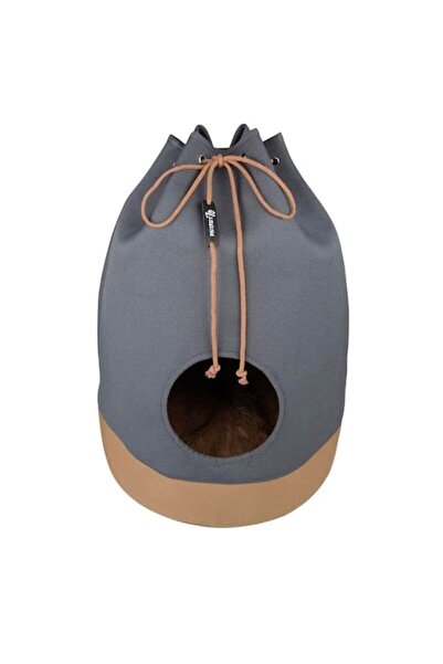 Orange Pet Iglu Bed, District 70 House, Moss