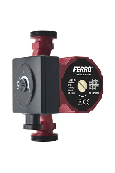 FERRO Pompă de recirculare GPA II 25-6-180