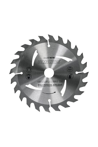Lumytools Circular Saw Blade Lumy Tools Ø165x2.6/1.4x20/16 Mm 24 Teeth