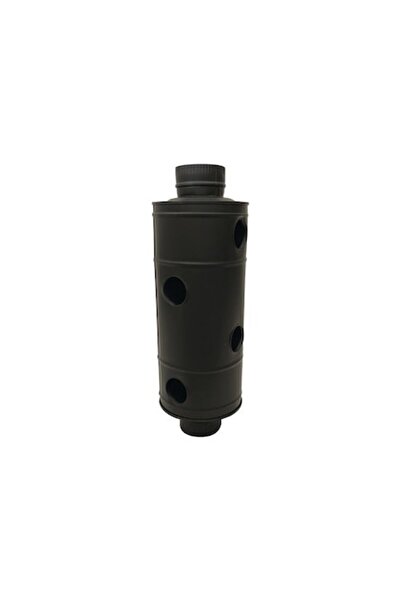 OEM Tub de recuperare negru, perforat, din oțel, Ø110 mm