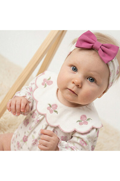 Hülya's MIND KIZ BEBE GENIS YAKALI ROMPERLER