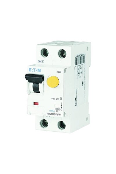 Eaton Xeffect RCBO 1P+N 10A 10kA/10mA, Curba C
