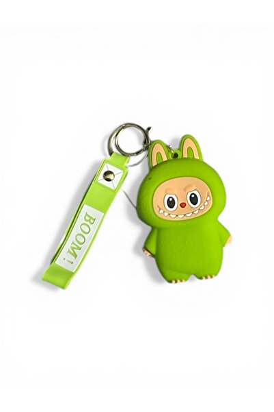 OEM EMC ONSHOP® Silicone Mini Bag with Keychain, "La Bubu" Animated Model, 10...