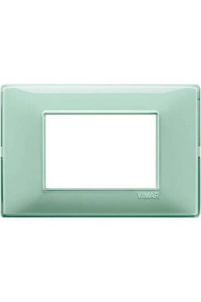 VİMAR Plana Decorative Frame 14653.44, 3M Reflex, Mint