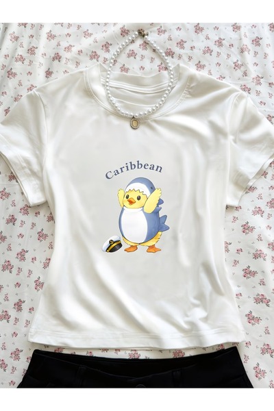 Toum Kemer Boy Caribbean Crop Blouse