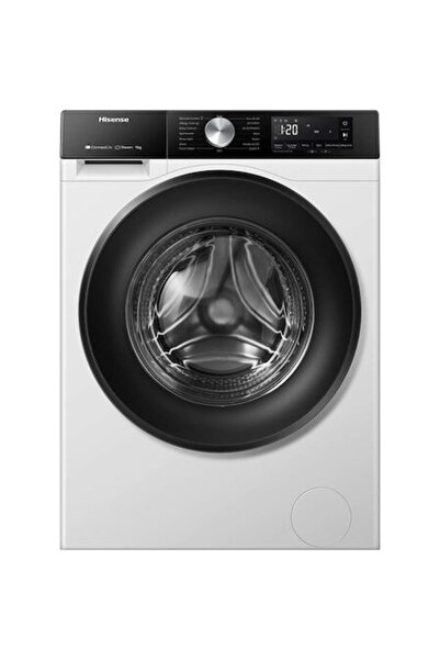 Hisense WF3S9043BW3 Mașină de spălat cu încărcare frontală, cu abur, 9 kg, 14...
