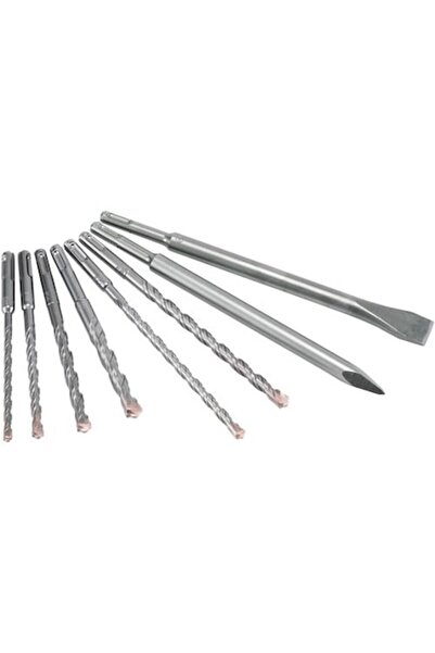 Alpen SDS-plus Drill Bits and Chisels Set Ø6-12 Mm, 8 Pieces