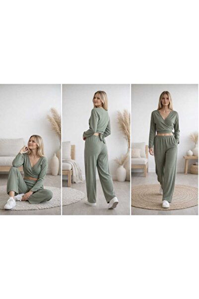 BRLKN Σετ με δέσιμο στη μέση, επάνω και κάτω μέρος BURUMUK