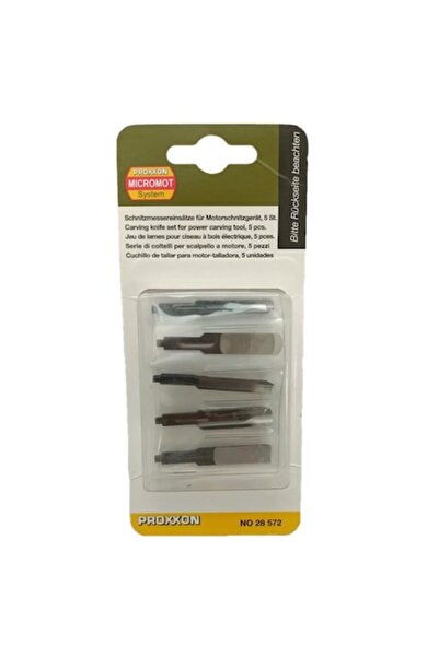 Proxxon MSG Electric Chisel Replacement Chisels Set