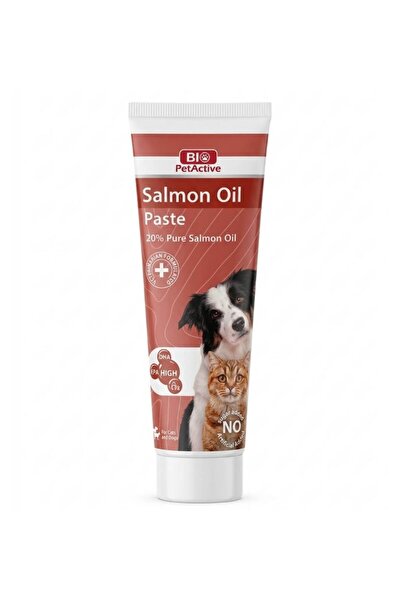 Bio PetActive Bio Pet Active Kedi ve Köpek Somon Yağı Macunu 100 Gr