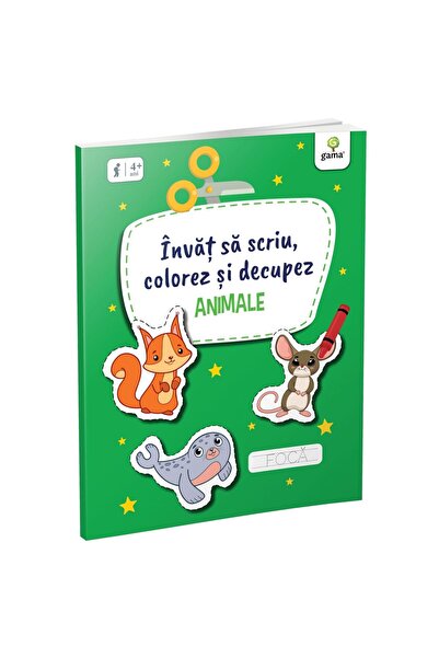 Gama Animale – Învățarea scrierii, a coloratului și a decupării