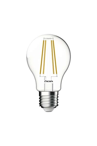 Flair Bec LED cu senzor crepuscular E27 5W 806 Lumeni, Glob transparent A60, ...