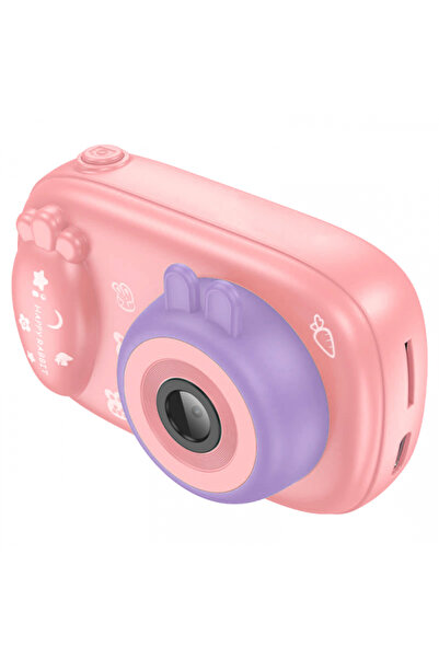 Hoco Cameră Digitală DV205 pentru Copii, 720P, 1MP, Roz