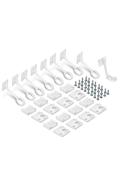 Evelise Pachet economic sigurante pentru sertare si usi de dulapuri, 8 bucati...