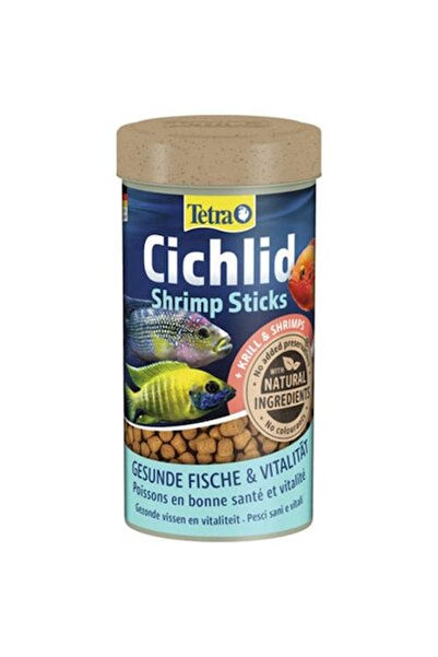 Tetra Cichlid Shrimp Sticks, 250 ml