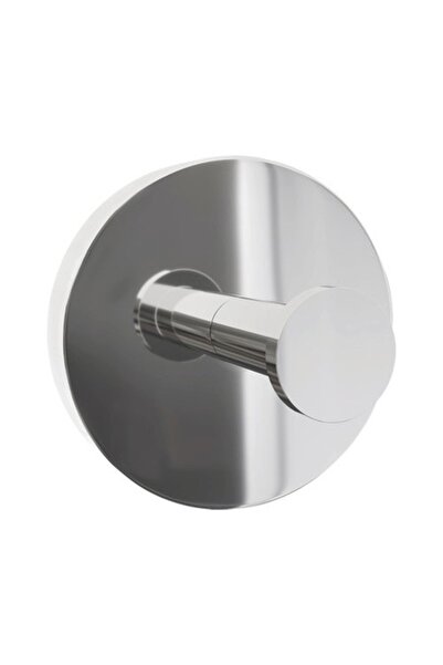 REIKA Cârlig simplu de baie Saku, Set de 2, Crom lucios