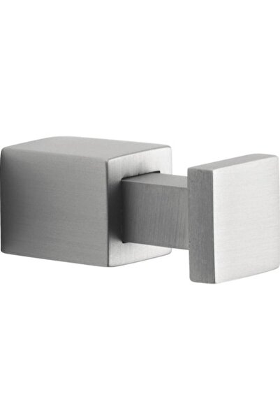 Tiger Square Bathroom Hook, 1 Hook, Wall Mount, Stainless Steel, Set of 2