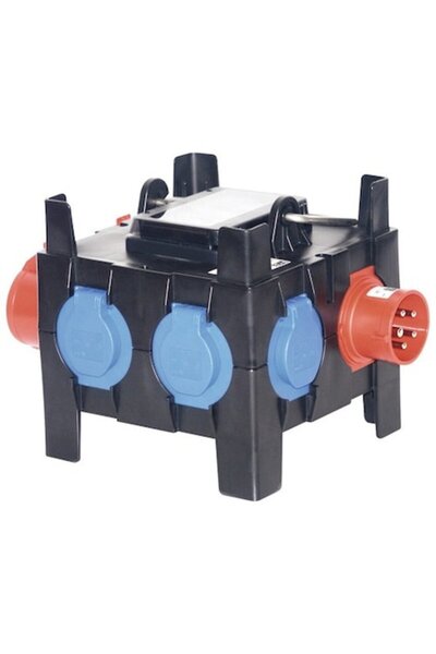 Clasic Distribuitor trifazat PCE cu 6 prize (4 CP + 2 trifazate), pentru exte...