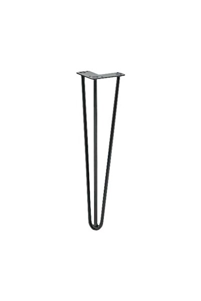 Tarrox Picior de mobilier tip păianjen Ø58x450mm, Negru