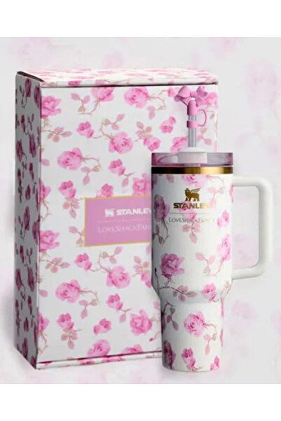 Stanley Floral Cup Stainless Steel Vacuum Insulated Tumbler Ice Coffee Cup